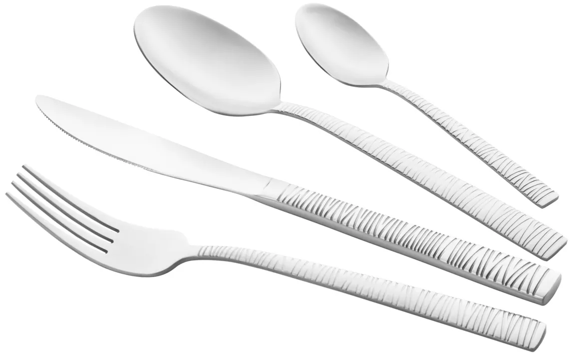 Ardesto Cutlery set Gemini Loreto, 24pcs, stainless steel