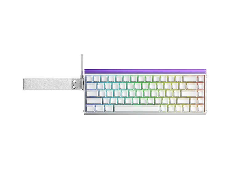 AULA HERO 68 RGB Wired Gaming Keyboard White lighthouse (Jade King Magnetic Switch)