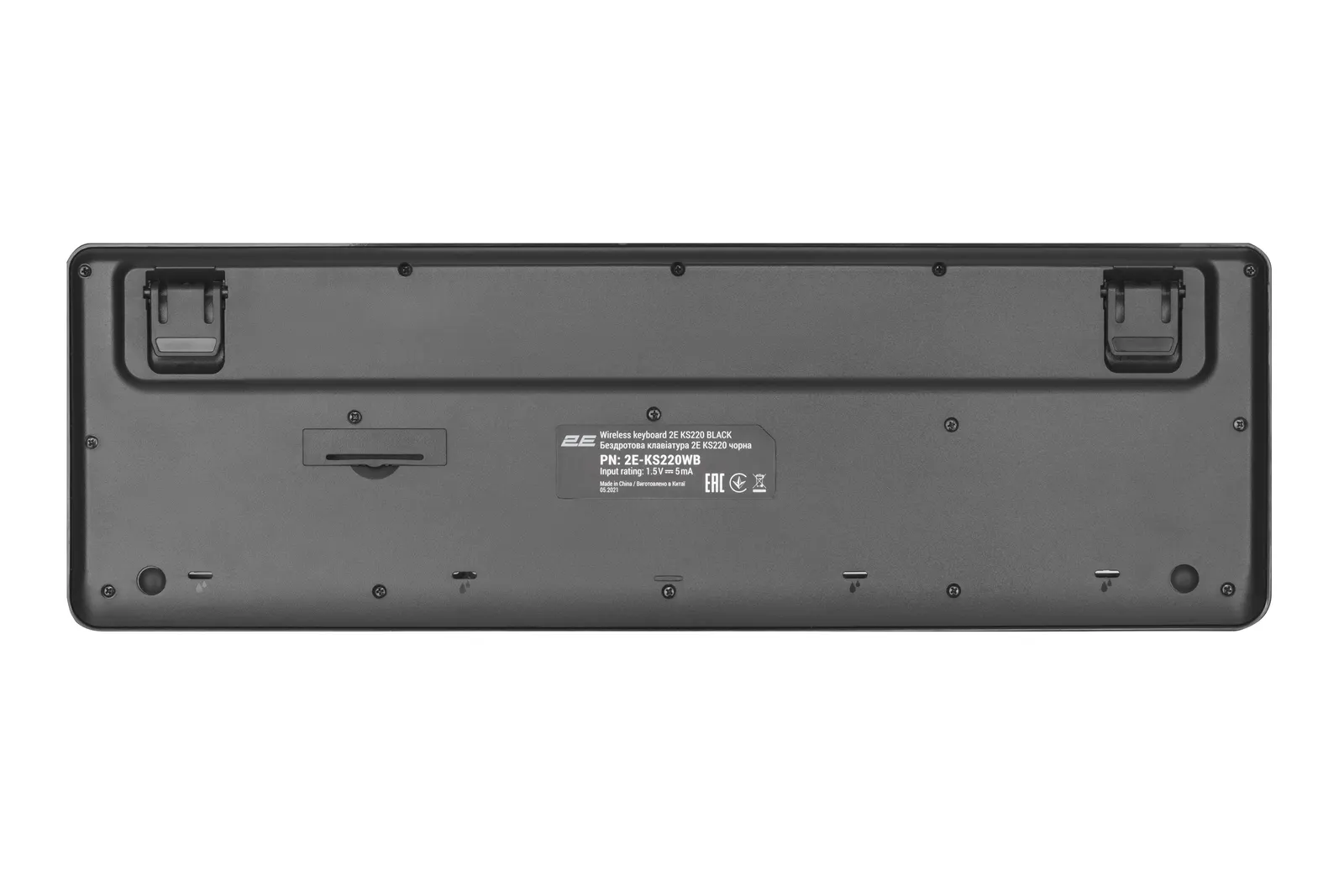 კლავიატურა 2E Keyboard KS220 WL Black