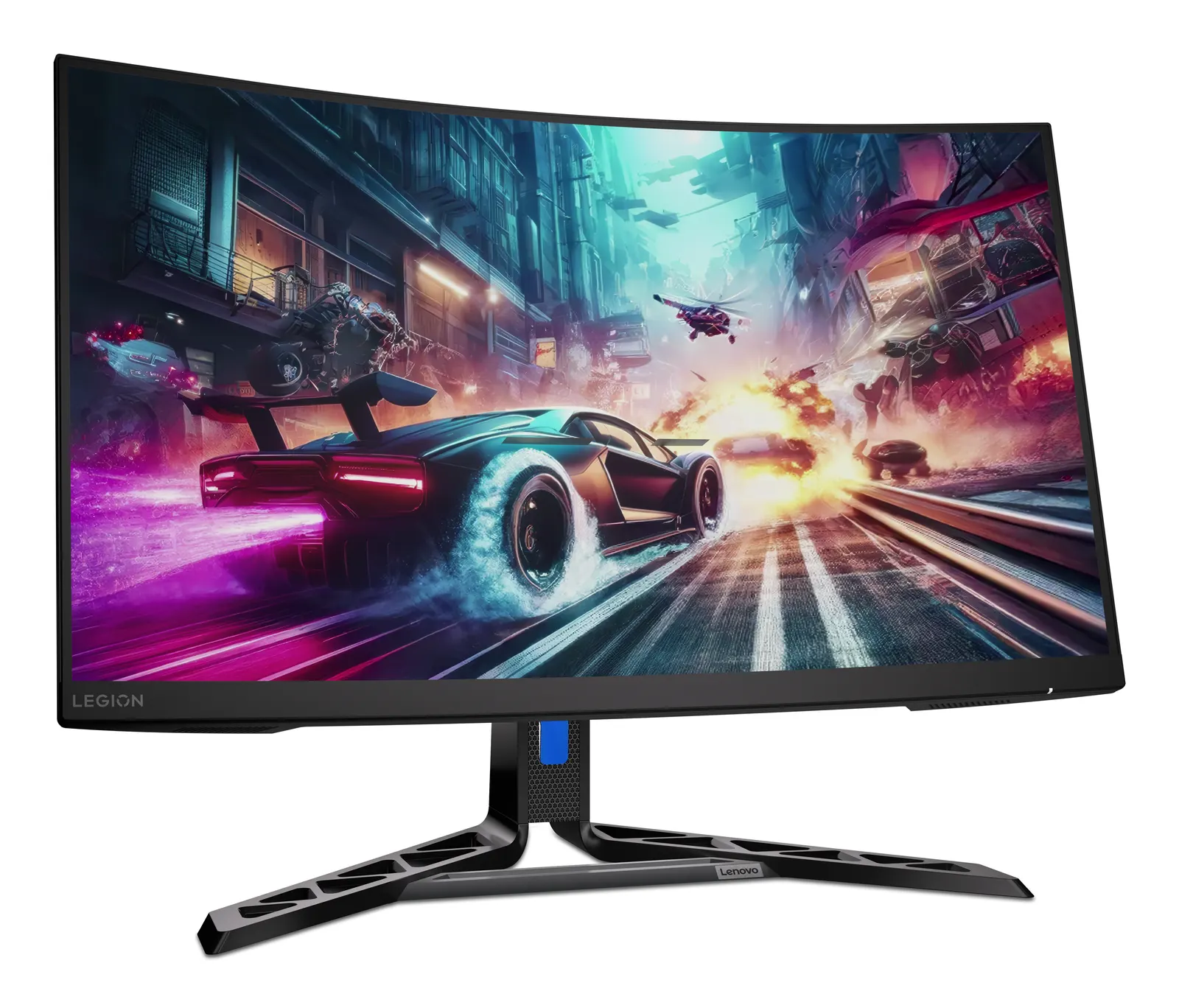 Lenovo Legion R32qc-30, 31.5" QHD (2560x1440) VA, 350 nits, 180Hz, Speakers 3Wx2, 2x HDMI® 2.1 TMDS, 1x DP 1.4 (HBR2), Tilt, Swivel, HAS, 3Y