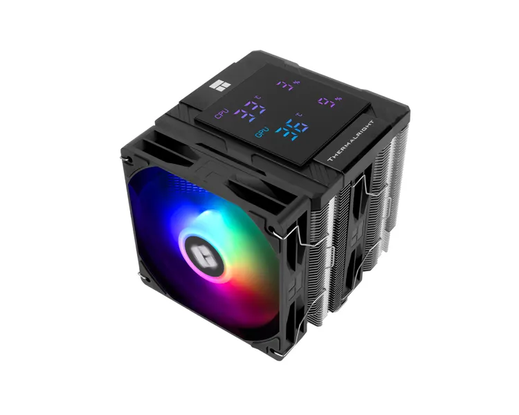 ქულერი THERMALRIGHT Peerless Assassin 120 Digital ARGB BLACK CPU Universal Cooler