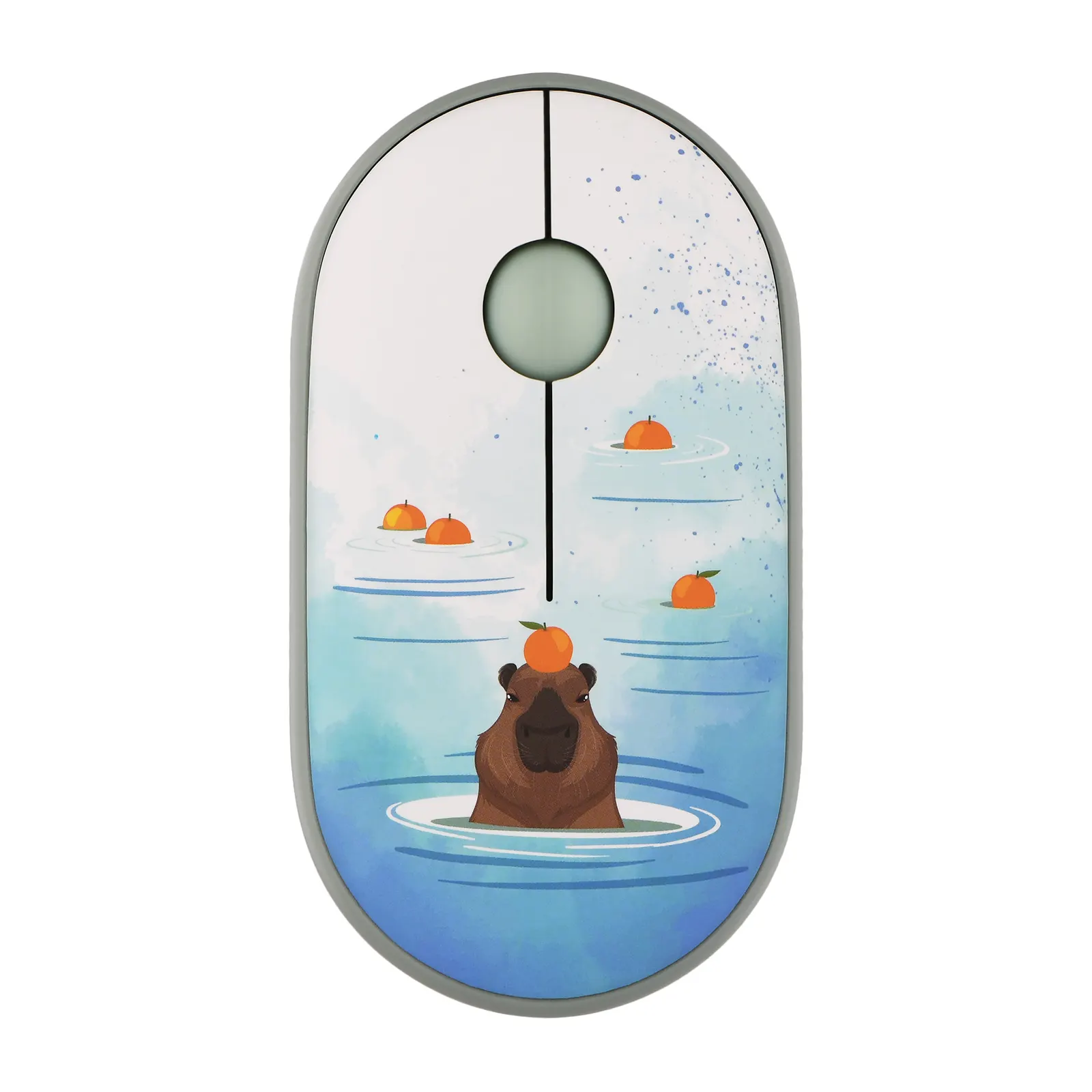 მაუსი 2E Mouse MF300 CAPYBARA:TANGERINE Silent WL BT, Green