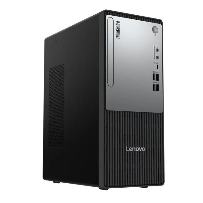 კომპიუტერი Lenovo ThinkCentre neo 30t Gen5 Tower, Core 5 210H 8C, 8GB, 256GB M.2, DOS, KB&M, Wi-Fi,BT5.2, 3Y