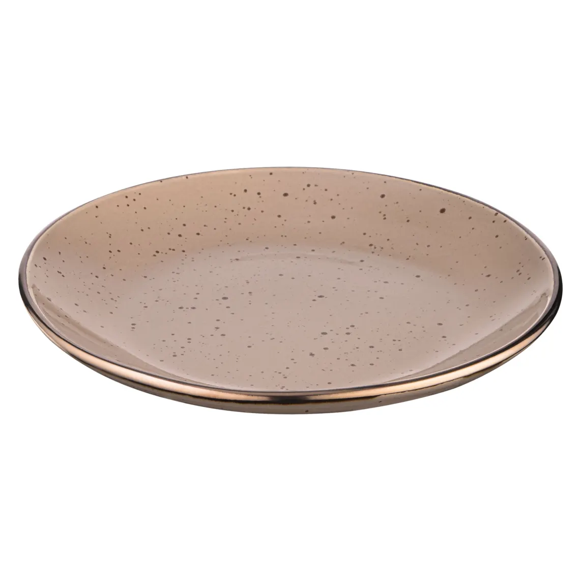 ARDESTO Dessert plate Emilia, 20cm, ceramic, brown