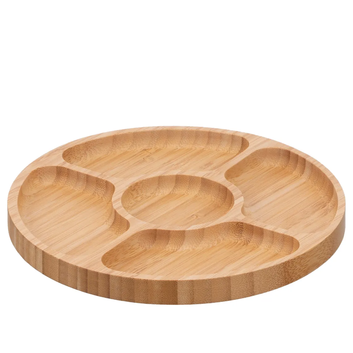 თეფში Plate ARDESTO Midori, 20x1.6cm, bamboo