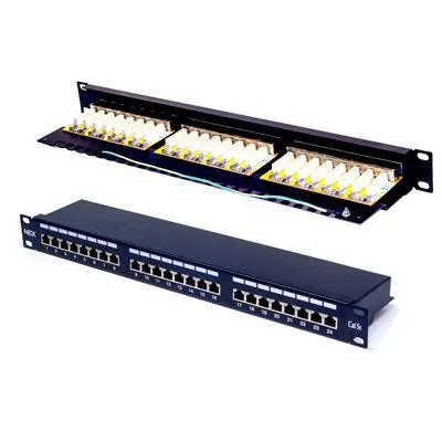 CAT5e FTP PATCH PANEL 1U, NEX PP-CAT5e-FTP-24
