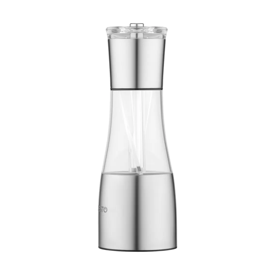 Salt and pepper mill 2 in 1 ARDESTO Gemini, 140ml, acryl, stainless steel, transparent