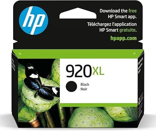 HP 920XL, Black Ink Cartridge CD975AE(High Yield)