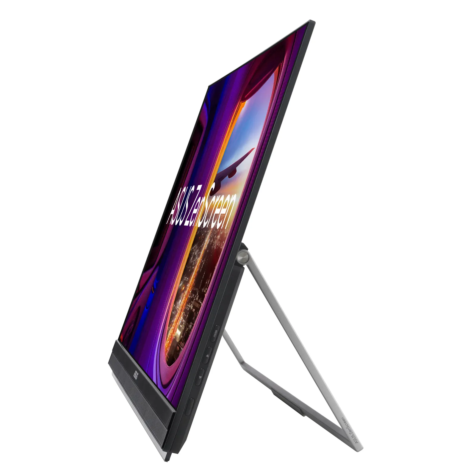 მონიტორი Asus Monitor portable 27" ZenScreen MB27ACF HDMI, USB-C, MM, IPS, 2560x1440, 100Hz, sRGB 99%, AdaptiveSync, Pivot, C-Clamp Arm