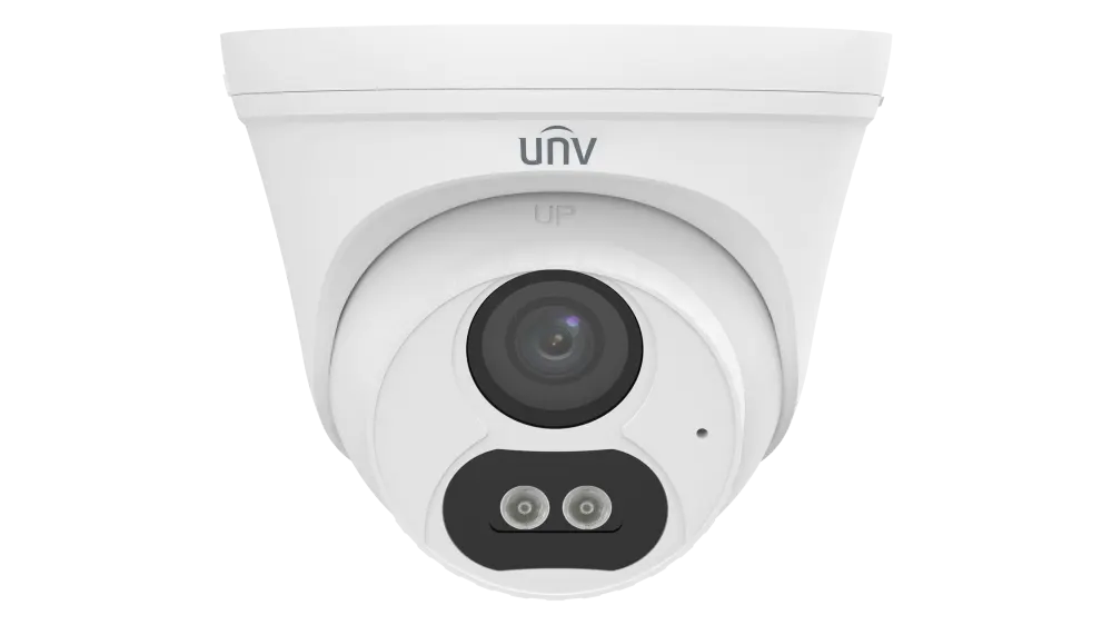 IP კამერა - 4მპ, 2.8მმ, Turret, Mic, SD, UMD, ColorHunter, Uniview IPC3614LB-AF28K-DL2