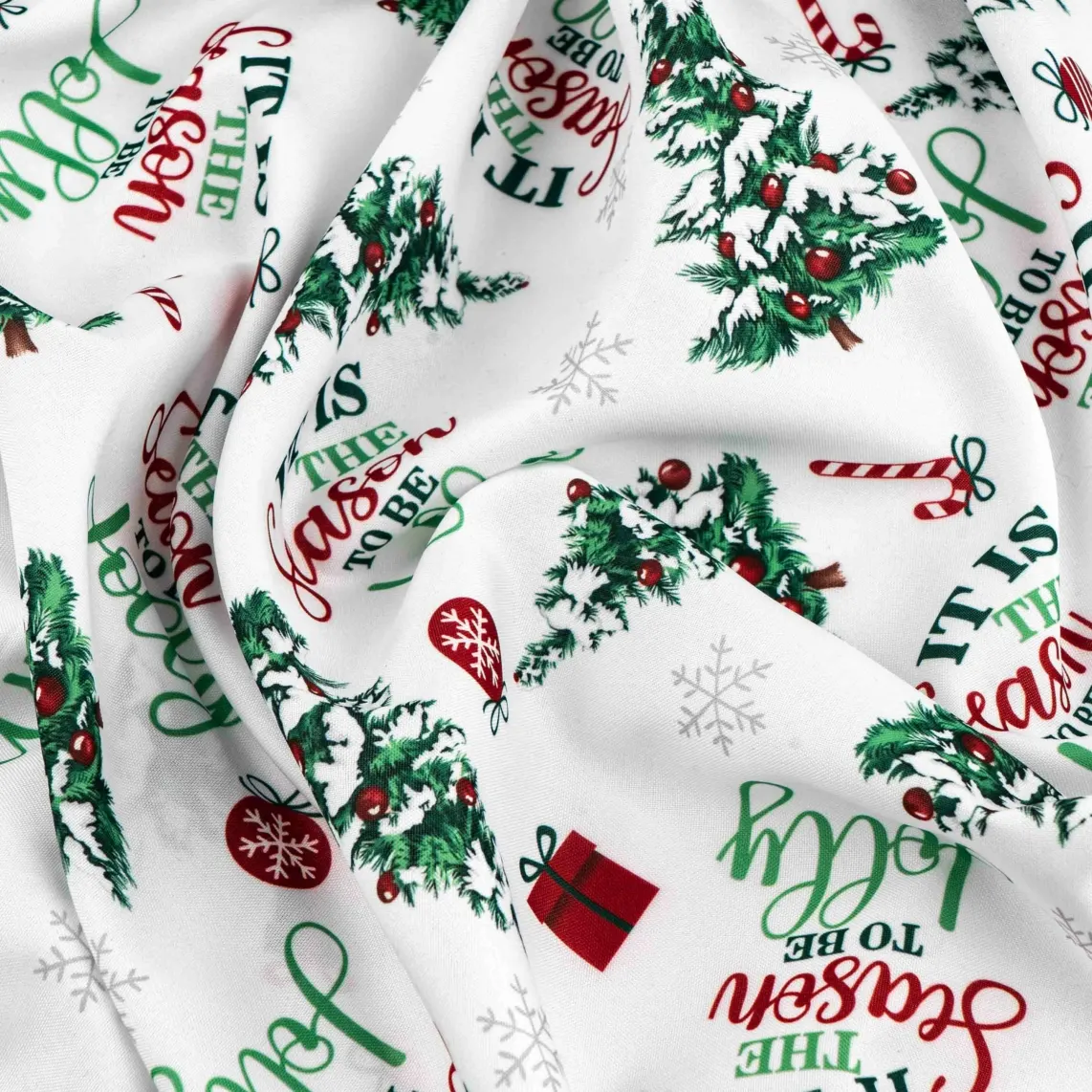 Ardesto Tablecloth Christmas Tree 120x140cm, 100% polyester, green