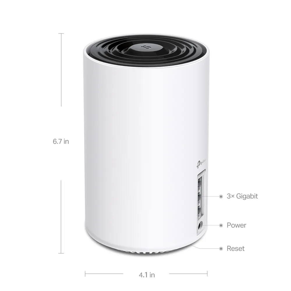 Mesh სისტემა TP-LINK Deco XE75 Tri-Band Mesh Wi-Fi 6E System