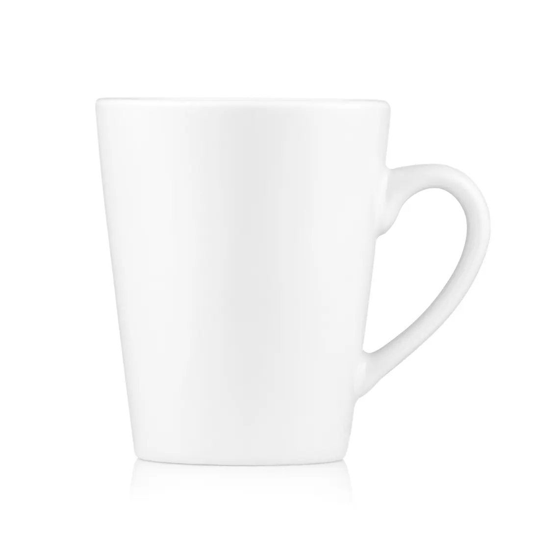 კათხა Mug ARDESTO Mario, 240ml, ceramics, white, white