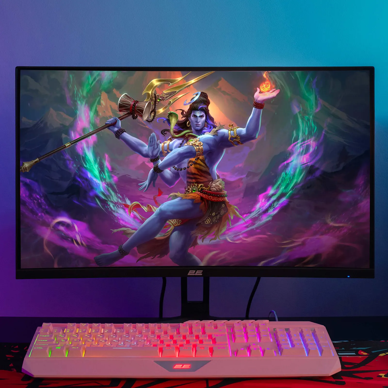მონიტორი 2E Monitor GAMING 27" R2723BV HDMI, DP, VA, 165Hz, 6ms, CURVED, FreeSync
