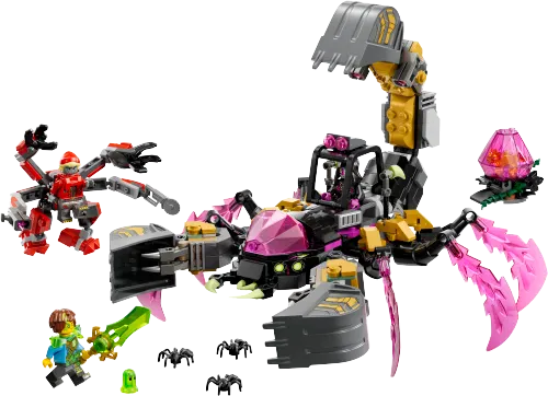 კონსტრუქტორი LEGO Nightmare Scorpion Digger 71513