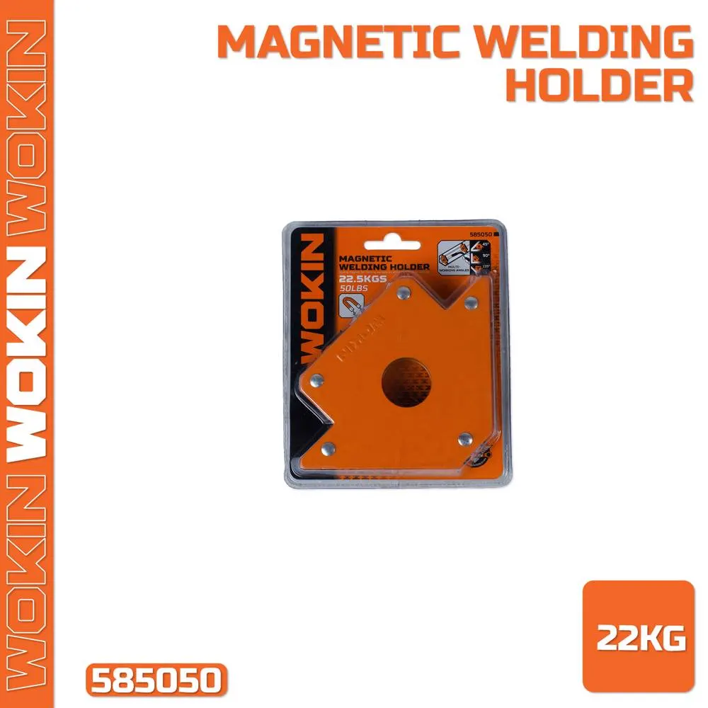Wokin 585050, 50LBS, Magnetic Welding Holder, Orange