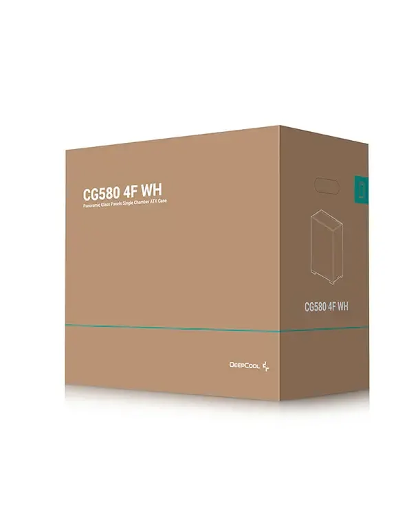 ქეისი CG580 4F V2 WH, Deepcool