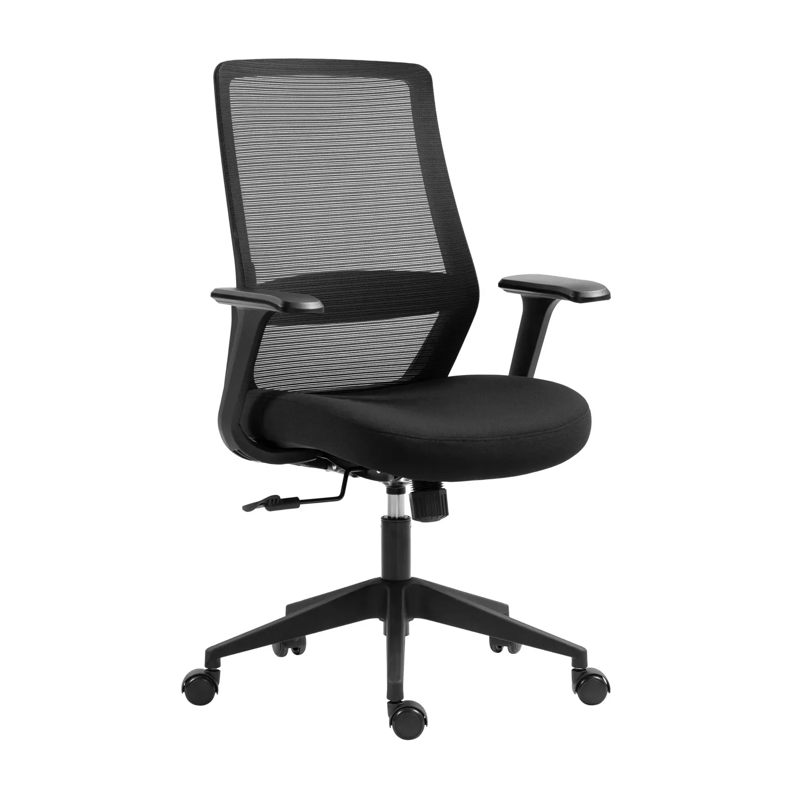 გეიმერული სავარძელი 2E Office Chair OC140, fabric, fixed armrests, black