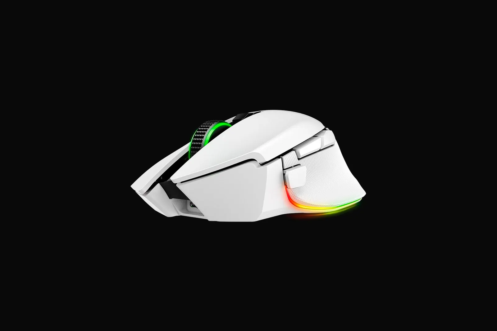 მაუსი Razer Mouse Basilisk V3 Pro 35K, RGB, USB-A/WL/BT, white
