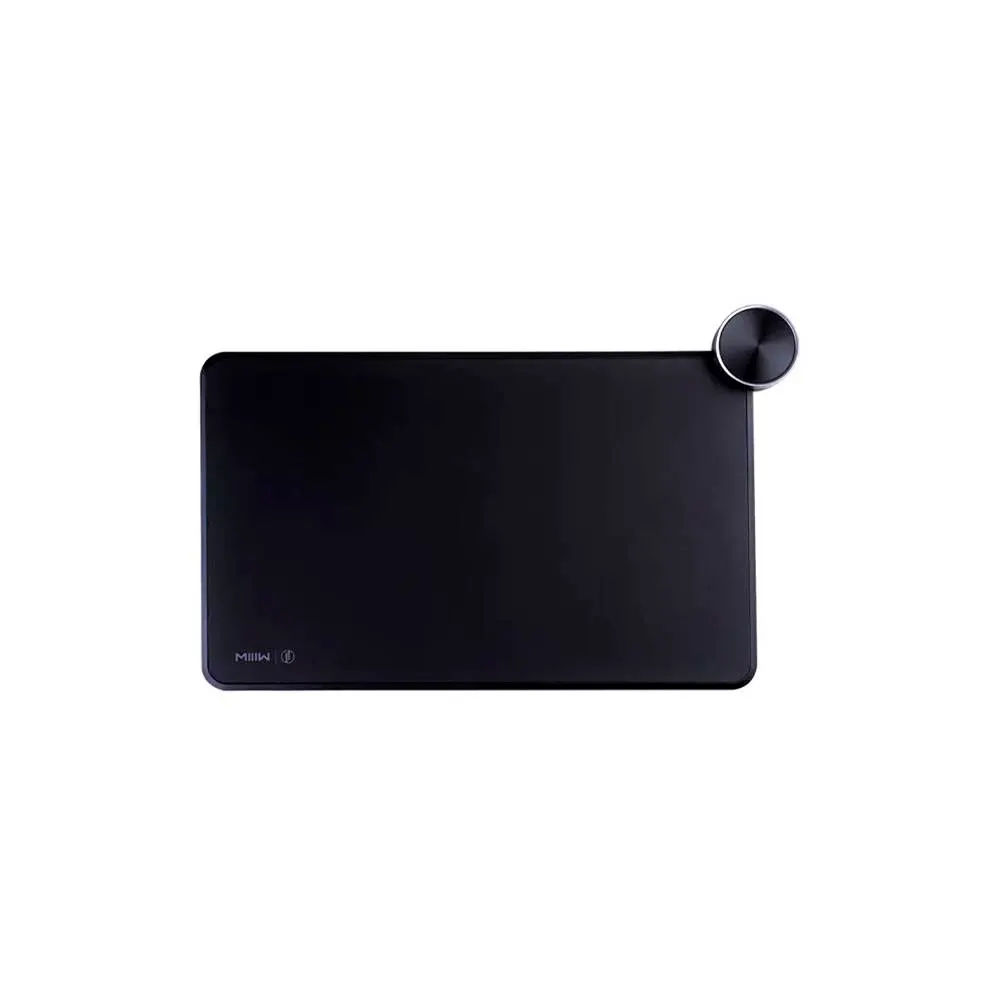 მაუსის პადი Xiaomi MIIIW G04 Smart Mouse Pad Qi Standard Support 2S, Wireless Charging, RGB, Black