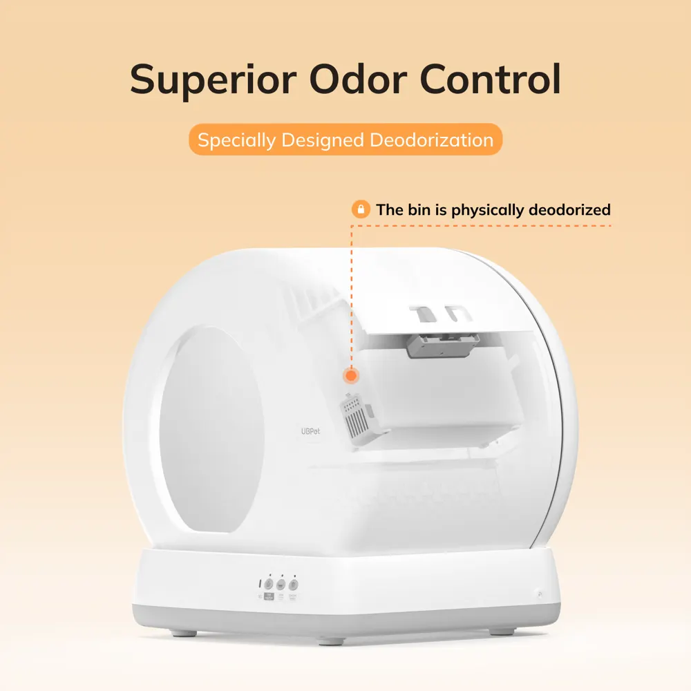 UBTech UCAT C10 PRO, Smart Cat Litter Box, White