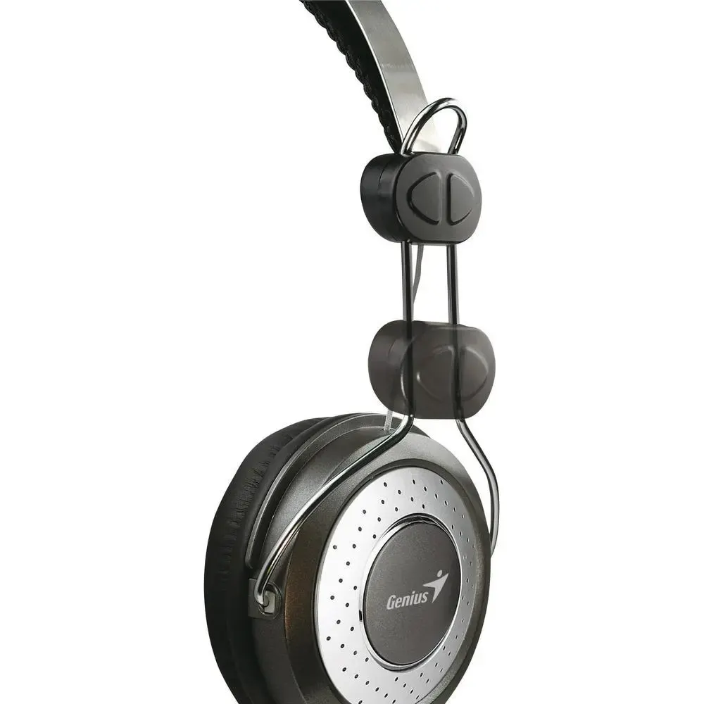 Genius, HS-04SU Headset Black - Silver