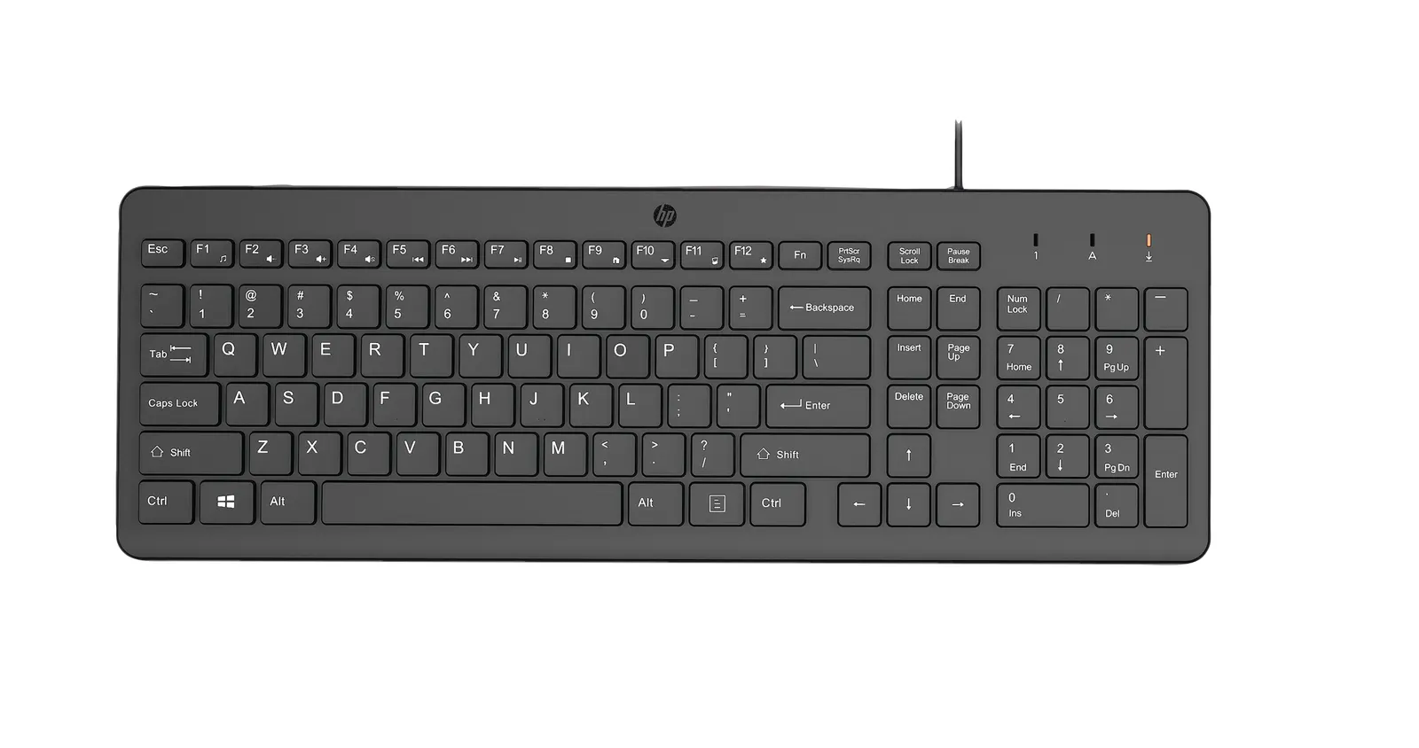 HP 150 USB-A Wired Keyboard RUSS
