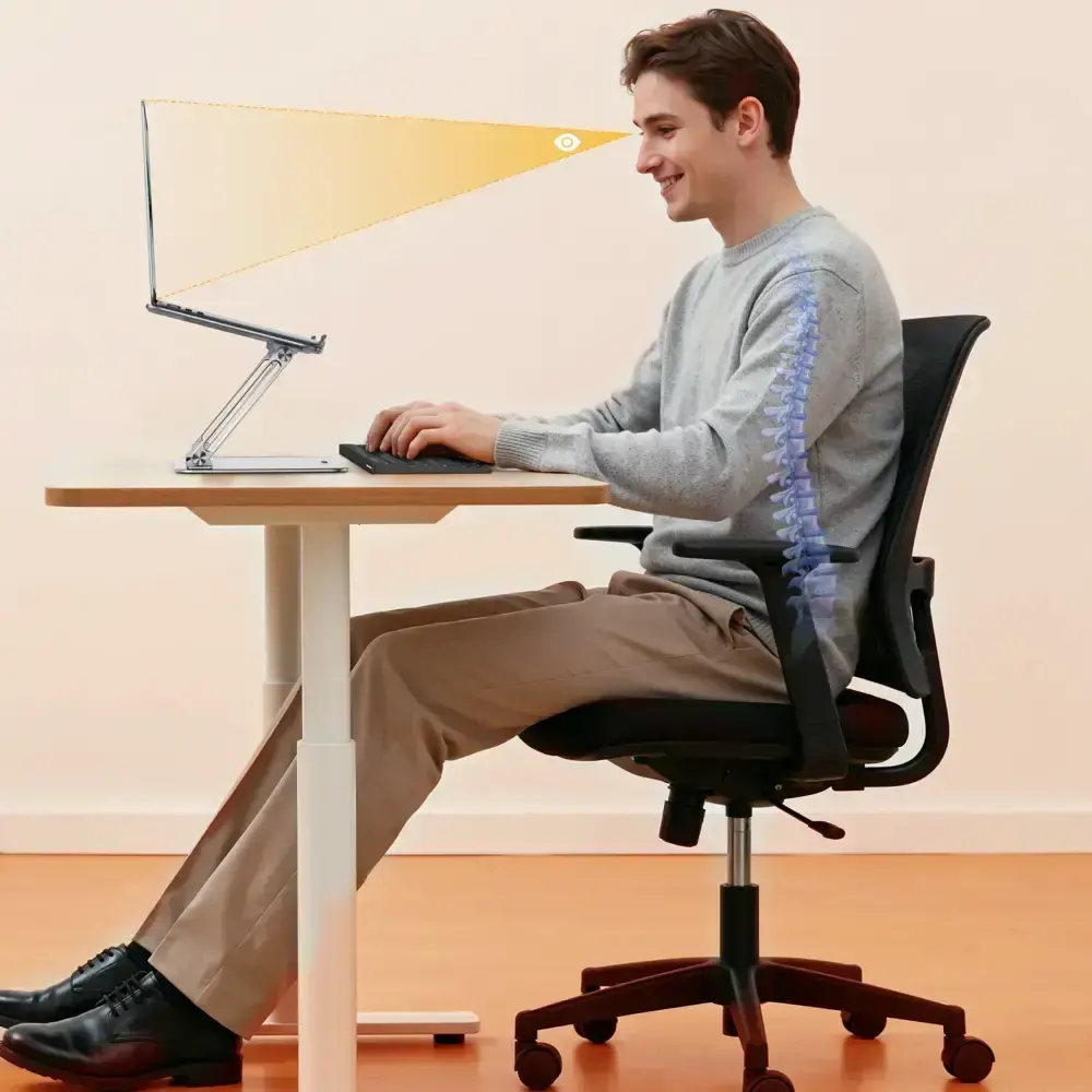 ნოუთბუქის სადგამი UGREEN LP966 (95187), Laptop Stand, Silver