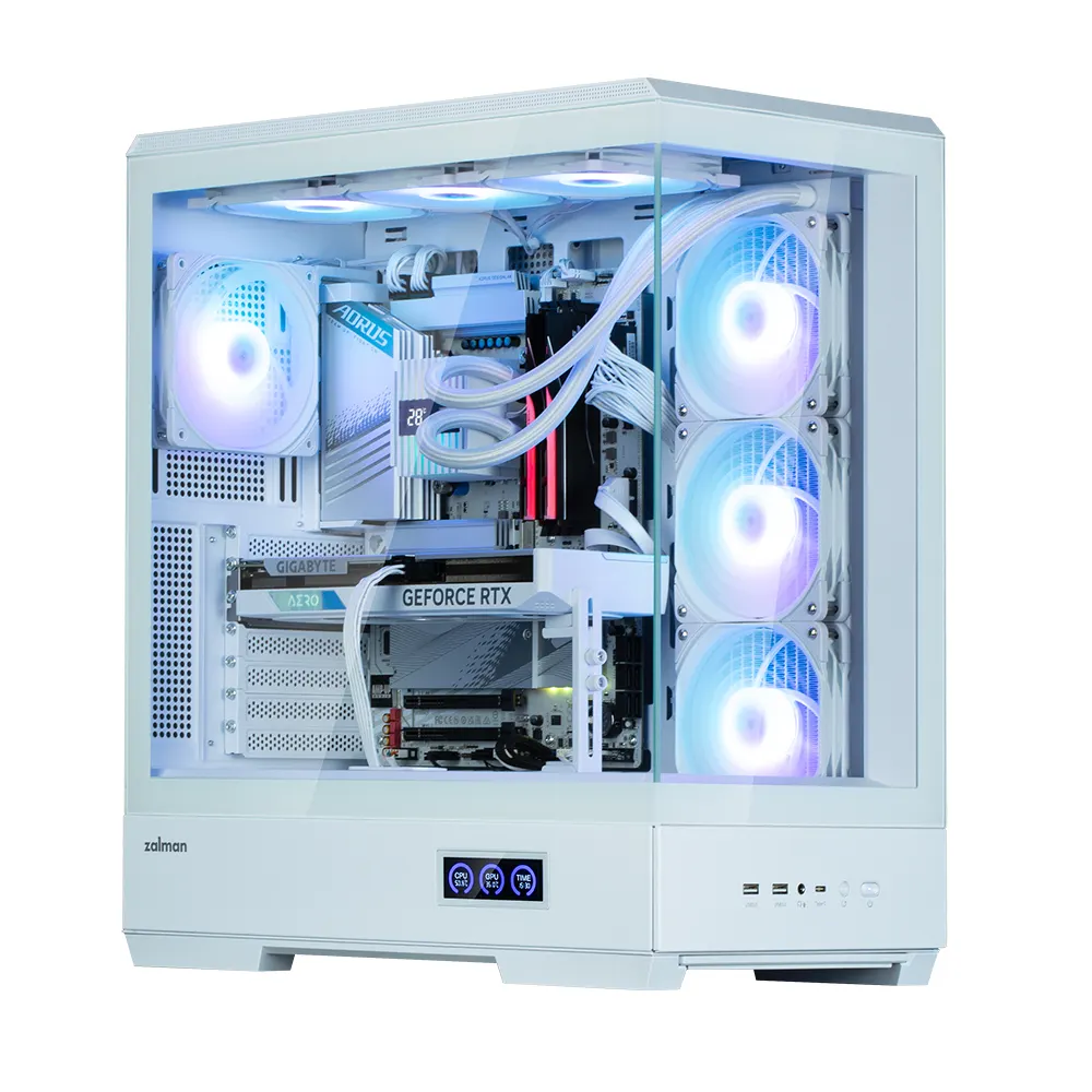 ქეისი Zalman P50 DS ATX Mid Tower White