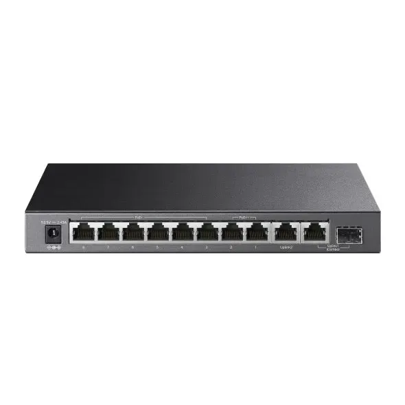 TP-Link, TL-SG1210PP, 10-Port Gigabit Desktop Switch with 6-Port PoE+ and 2-Port PoE++