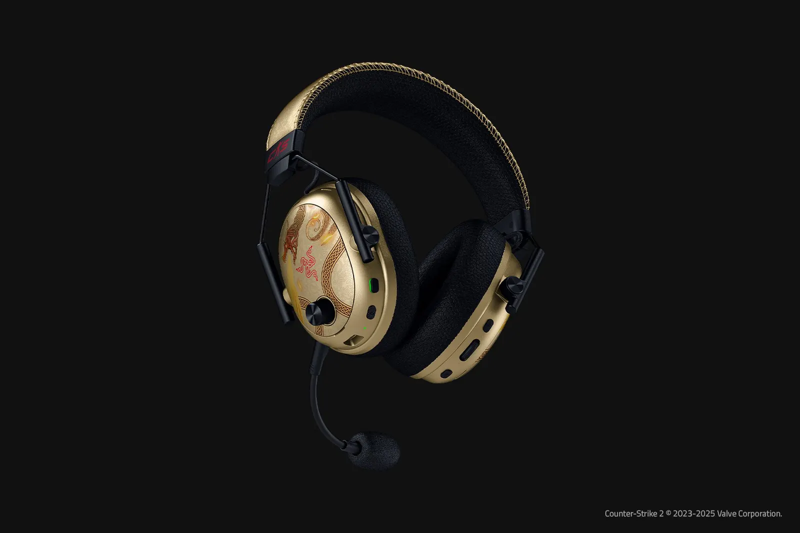 ყურსასმენი Razer Headset BlackShark V3 Pro, WL, Counter-Strike 2 Ed