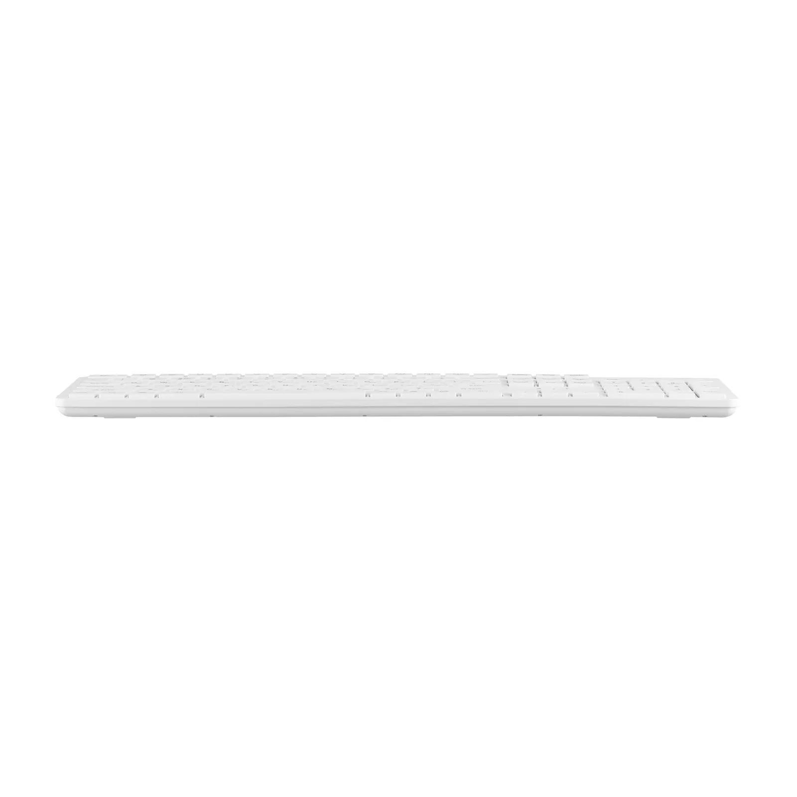 კლავიატურა 2E Keyboard membrane KS260 106key, WL, EN/UK, white