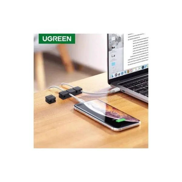 კაბელის ორგანაიზერი LP208, UGREEN, Cable Manager, Cable Organizer, Black.