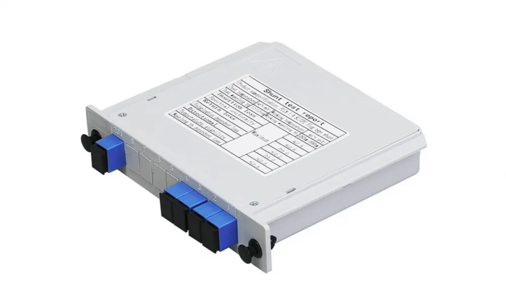 ოპტიკური სპლიტერი 1x4 SC, NEX Splitter-1x4-SC-UPC-Ins