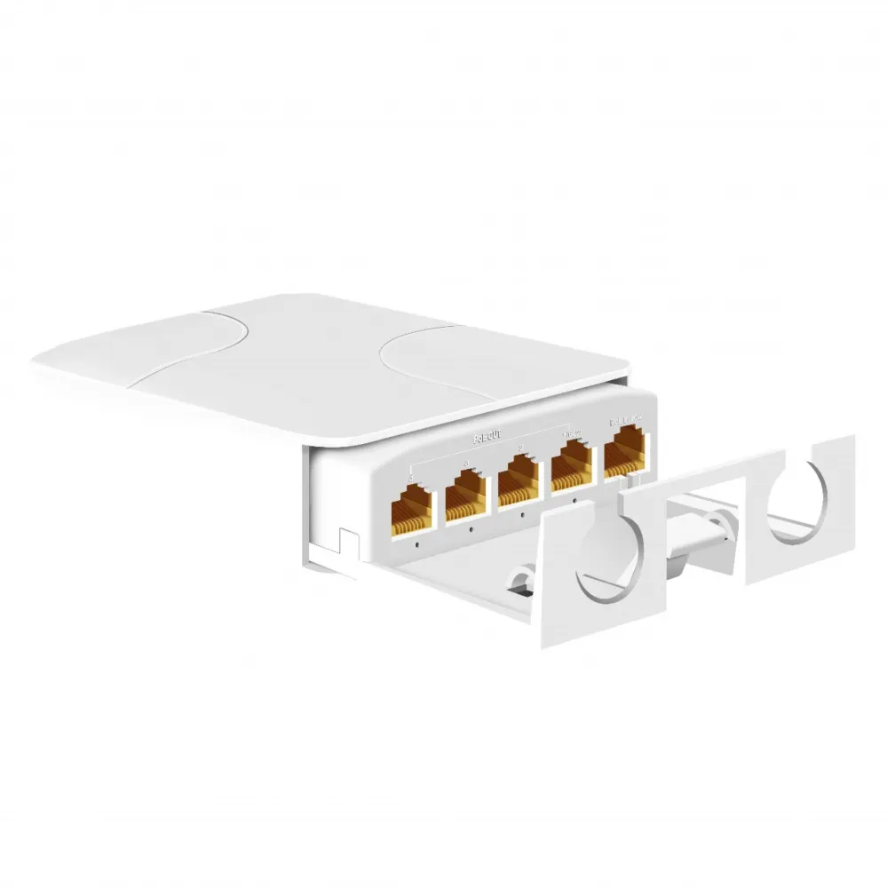 გარე გამოყენების  PoE Extender, 1000Mbps, NEX POEX-W-1000