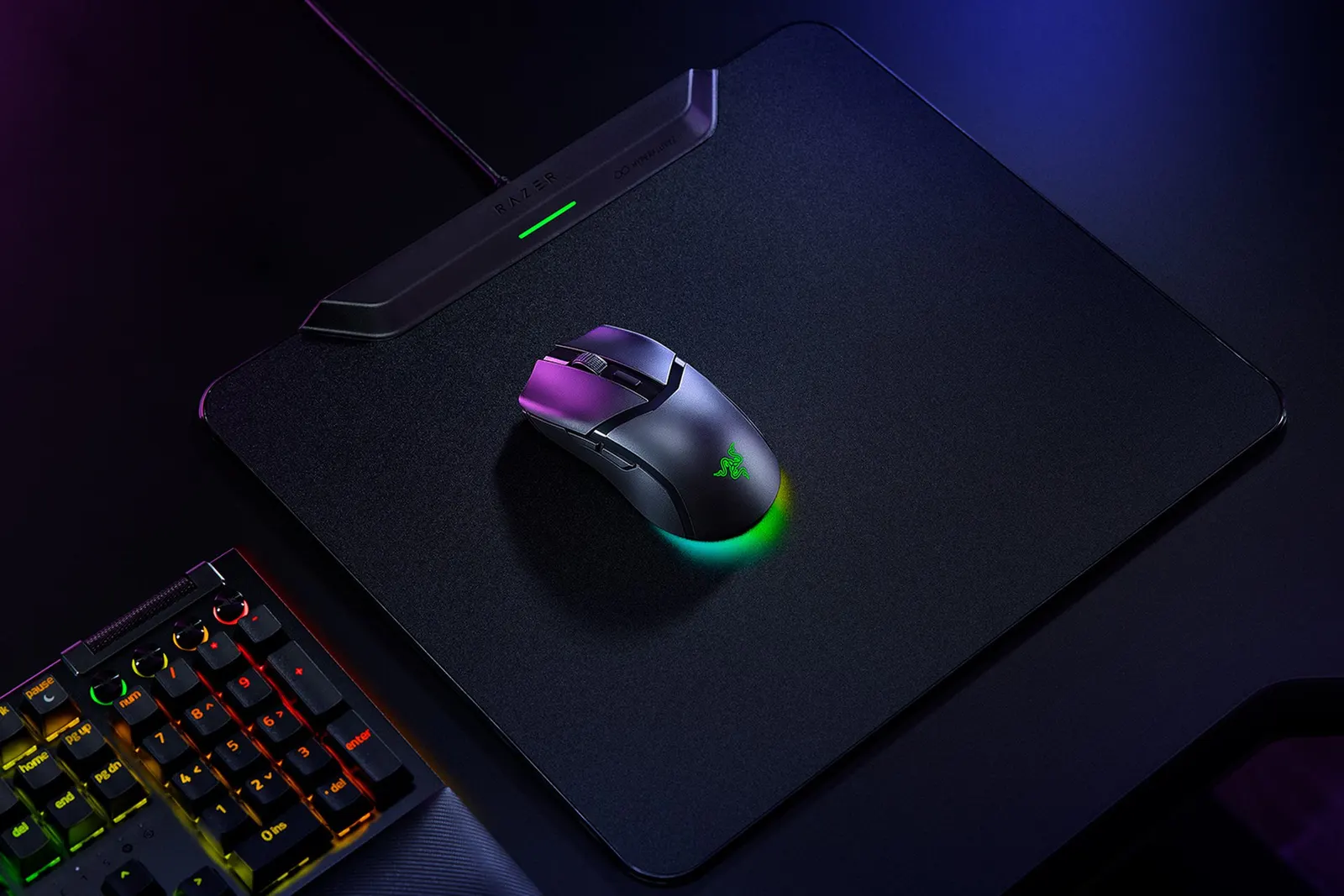 მაუსი Razer Mouse Cobra HyperSpeed, RGB, USB-A/WL/BT, black
