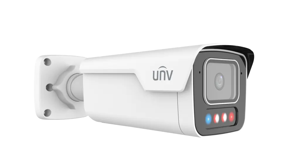 IP კამერა - 4მპ, 2.8მმ, Bullet, Mic, Speaker, SD, ANR, UMD, IK10, Wise-ISP, Uniview IPC2B14SE-ADF28KMC-WP-I1