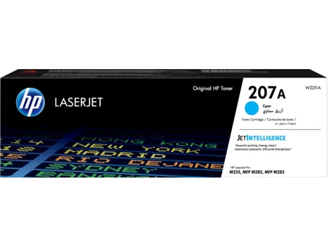 207A HP Toner Cartridge, Cyan W2211A