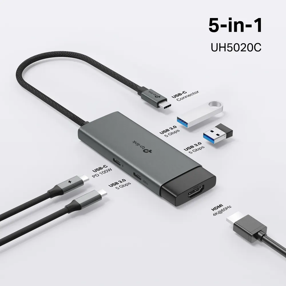 TP-Link USB Type-C 5-in-1 HUB