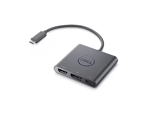 Type-C ჰაბი Dell Adapter - USB-C to HDMI/ DisplayPort with Power Delivery