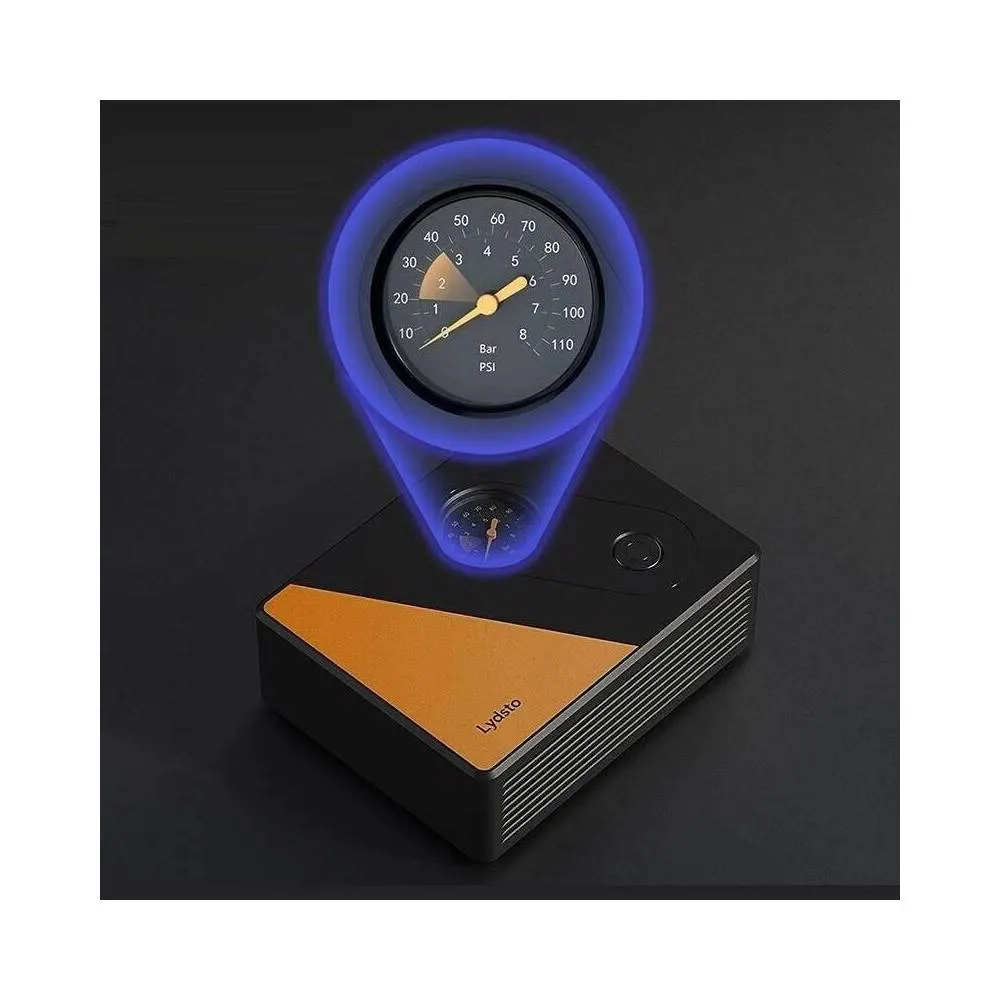 მანქანის კომპრესორი Xiaomi Lydsto YM-CQB02, Air Compressor, Black/Orange