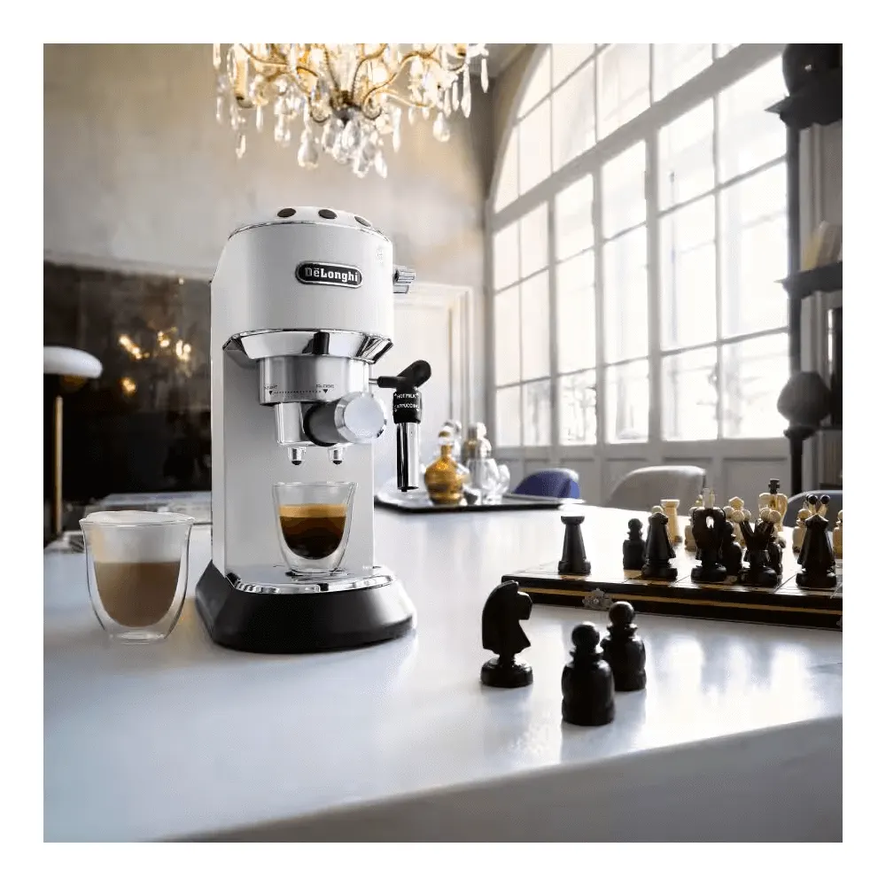 ყავის აპარატი DeLonghi EC685.W, 1300W, 1.1L, Coffee Machine, White