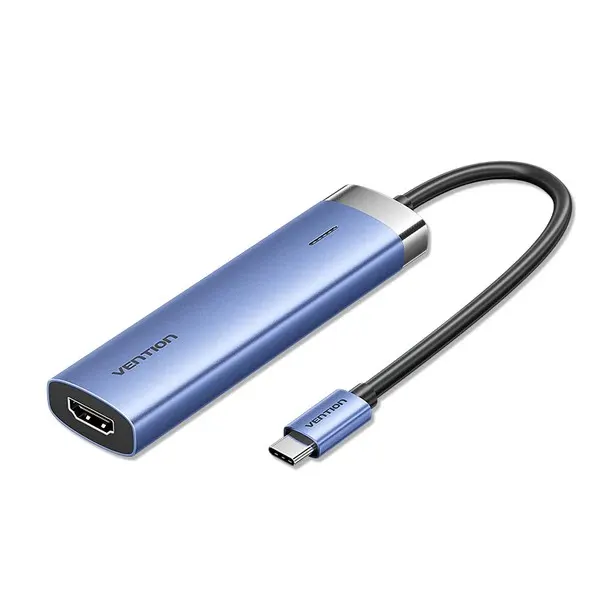 Type-C ჰაბი VENTION USB Type-C HUB