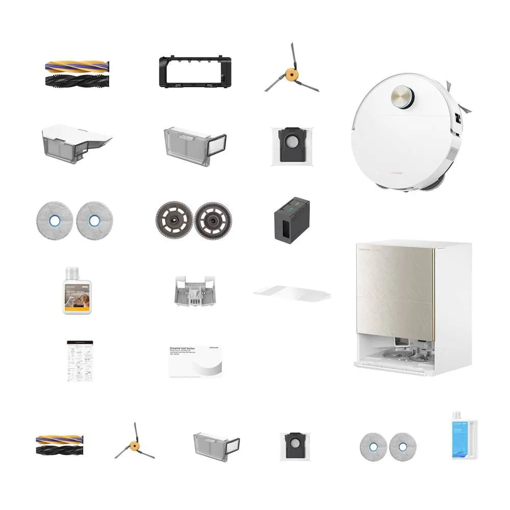 Dreame Robot Vacuum X60 Ultra Complete White (RLX87DE)