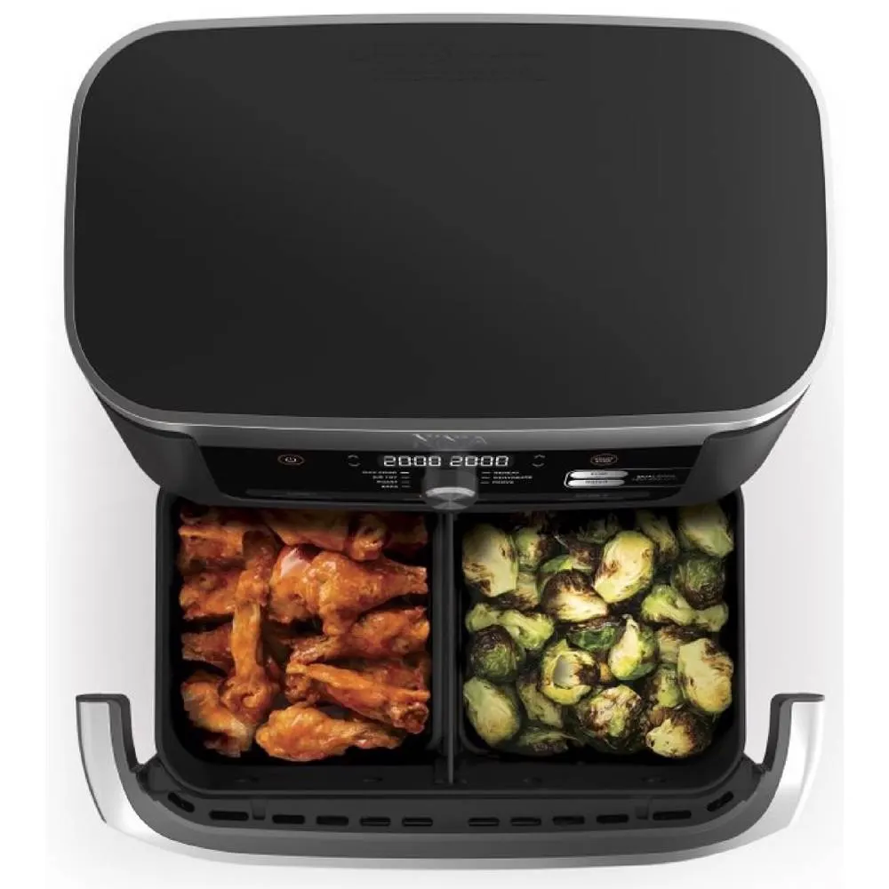 აეროგრილი Ninja AF500EU, 2470W, 10.4L, Air Fryer, Black/Silver
