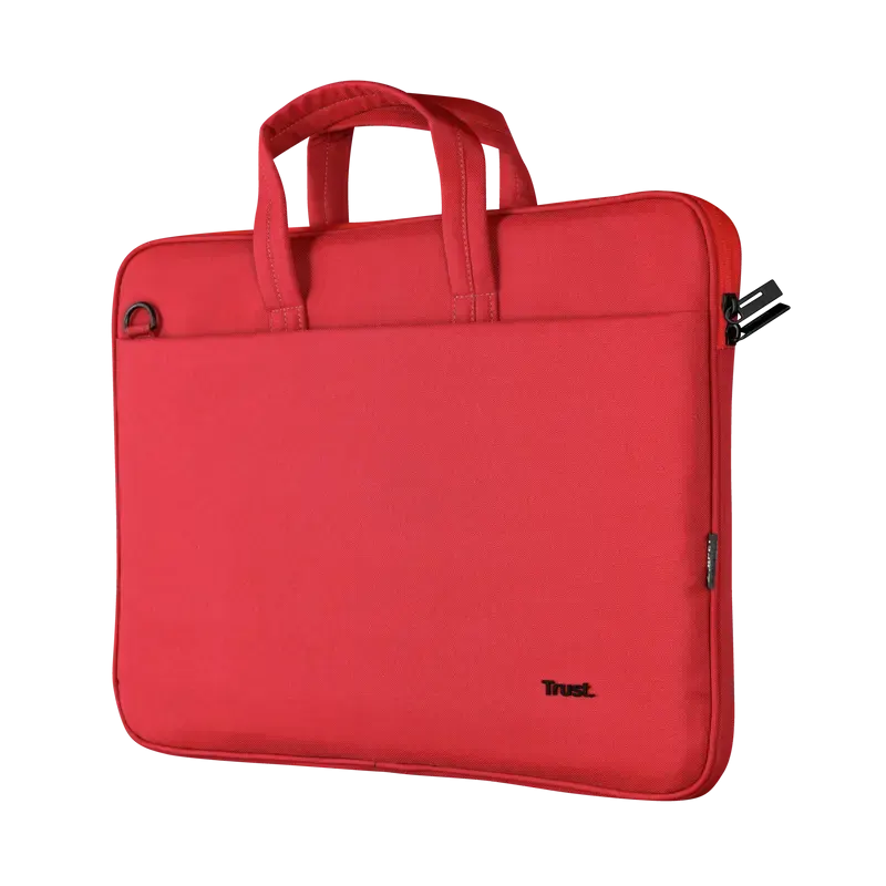 24449 TRUST BOLOGNA LAPTOP BAG 16″ ECO RED