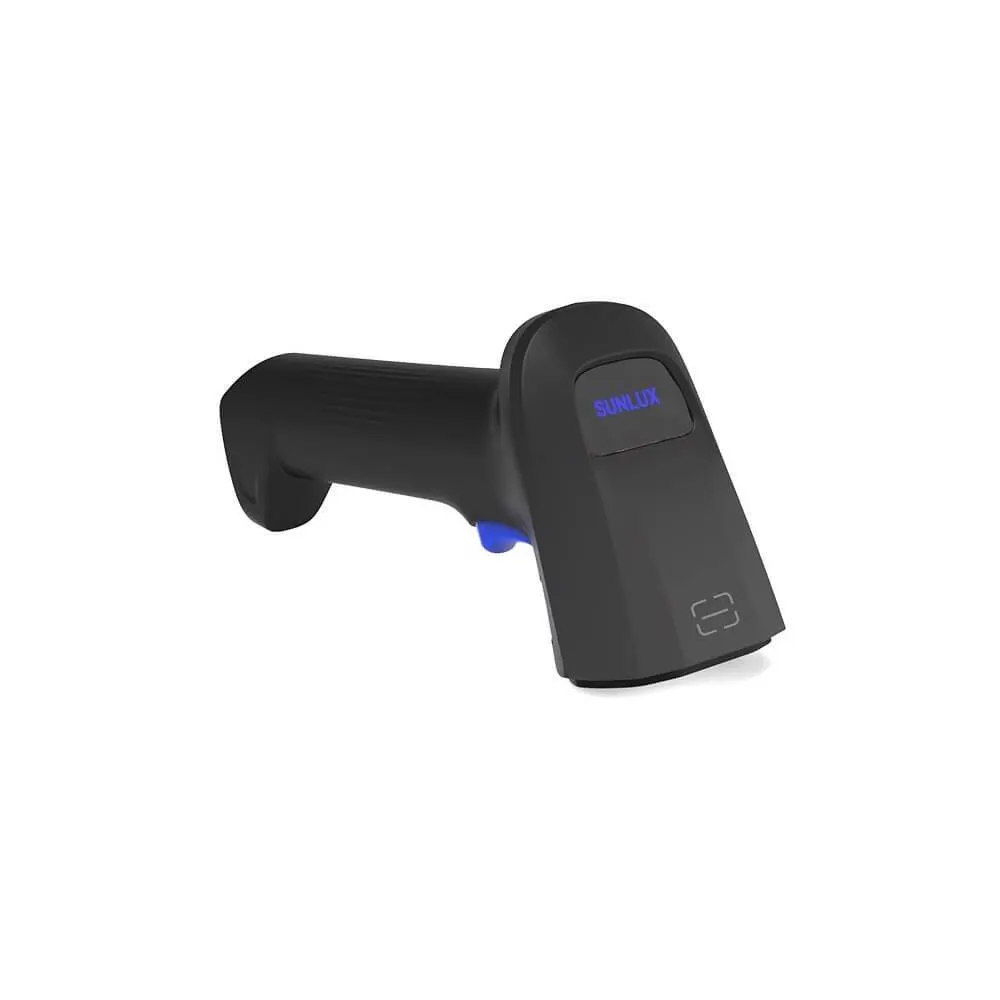 Sunlux RH10, USB-HID, USB-VCP, RS232, Barcode Scanner, Black