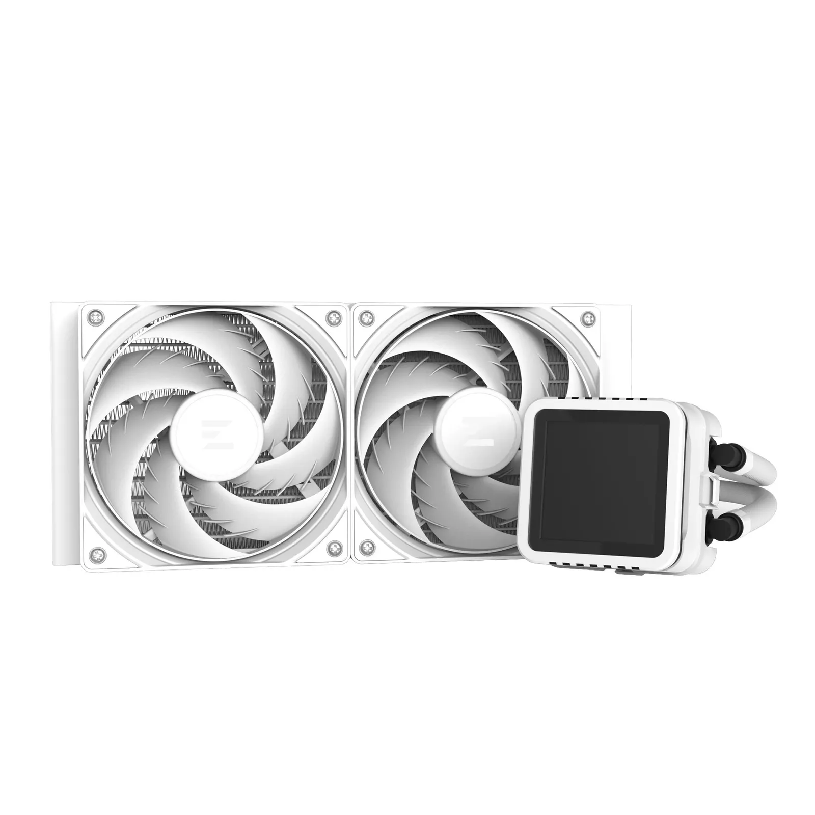 ქულერი Zalman LCS Alpha 2DS A24 ARGB, LGA1851, 1700, 1200, 115x, AM5, AM4, TDP 320W, white