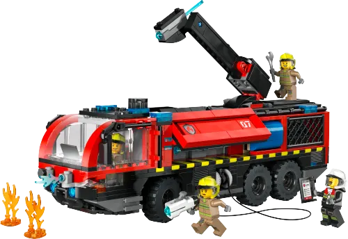 კონსტრუქტორი LEGO Airport Fire Truck 60499