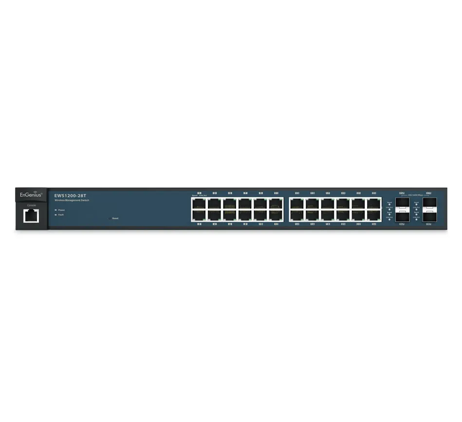 50AP Wireless Management 24-port GbE PoE.at Switch 410W 4SFP L2 19i